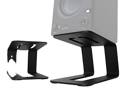 Cheap Flexible Speaker Stand Storage Holders For Small Medium Bookshelf Computer Speakers for sale