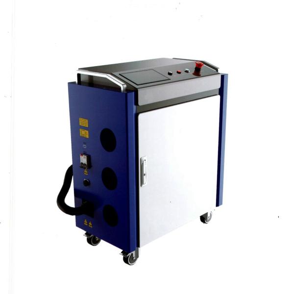 Cheap Mobile Laser Rust Removal Machine / Precise Laser Rust Removal Equipment for sale