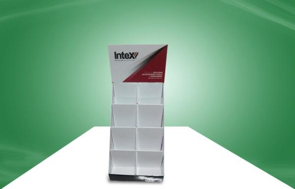 Cheap Customized Durable Cardboard Countertop Displays With Offset Printing Brochure Holder for sale