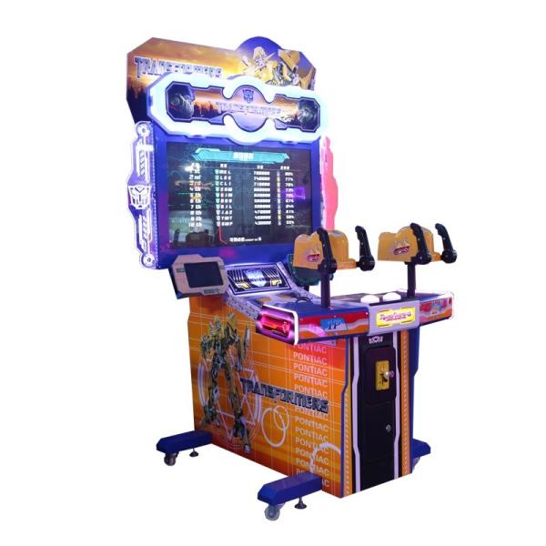 Cheap Interactive 2 Players Transformer Shooting Arcade Machine for sale
