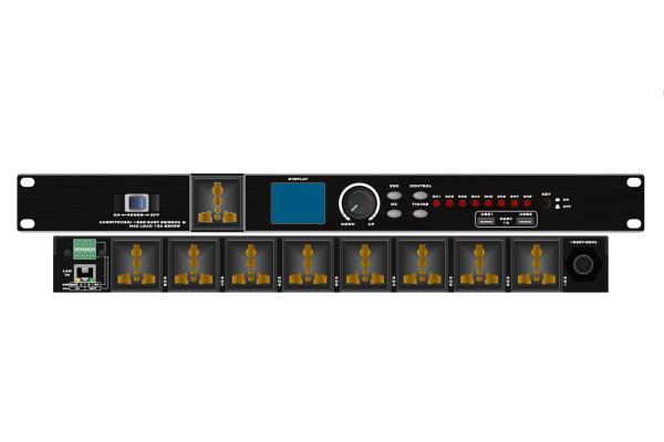 Cheap Digital PA System Peripheral Device Power Sequence Controller 8 Channel for sale