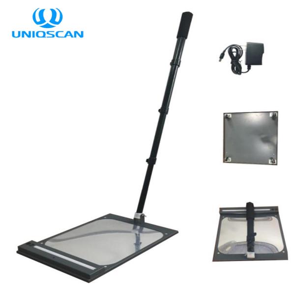 Cheap Square 12"  Mirror Acrylic Under Vehicle Inspection System for sale