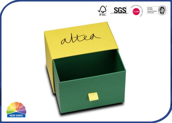 Cheap Tea Coffee Cardboard Drawers Slide Open Boxes With Printing for sale