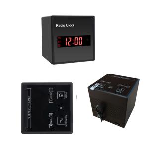 China Home Security FCC Certified 25fps Digital Clock Spy Camera Wide Angle Lens on sale