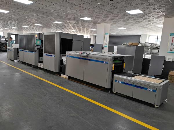 Cheap DPM440 Dual Color Rotary Inkjet Web Press Digital Printing Machine for sale