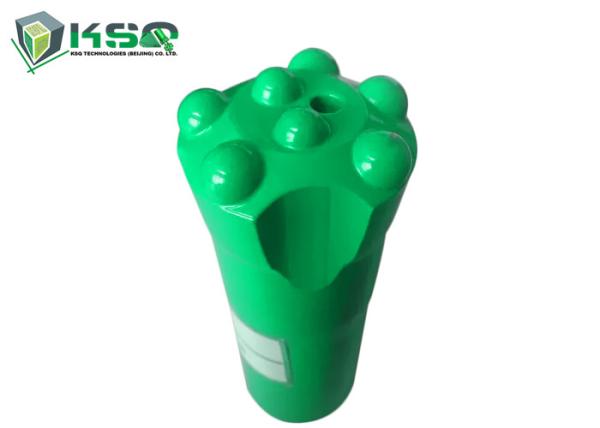 Cheap R28 Tungsten Carbide Drifting / Tunneling Thread Button Bit for sale