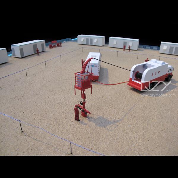Cheap 1/20 Wireline Logging Model Building Websites 3D Model Making for sale