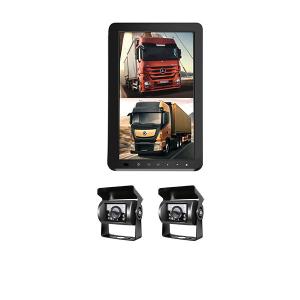 CMOS Backup Truck Rear View Camera System Anti-Vibration IP67 With Vertical Monitors