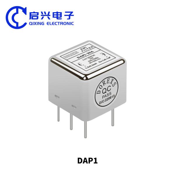Cheap DAP1 Series PCB Board Mounted EMC Filter Power Noise Filter for sale