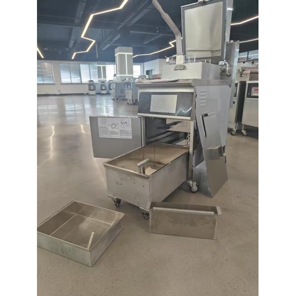 PFE-1000 Smart Touch Panel Electric Vertical Chicken Broaster Pressure Fryer With Filtration