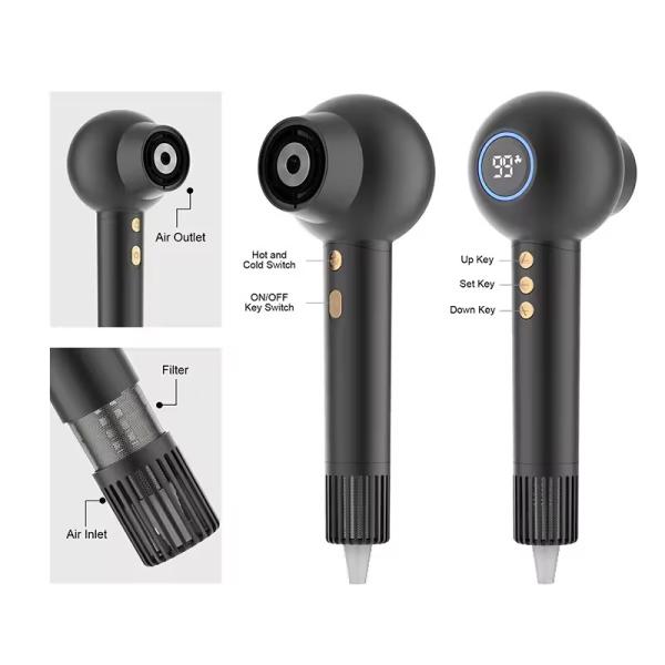 Cheap 110000RPM Lamp Ring Bio Ionic Blow Dryer Constant Temperature Machine for sale