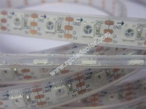 China silicone gel inside silicone tube ip68 waterproof addressable led strip on sale