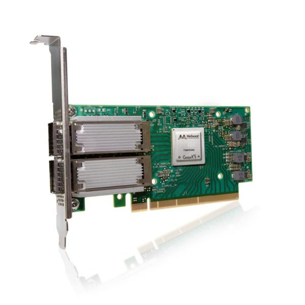 Cheap EDR/100GbE VPI Network Adapter Card Mellanox 100gbe Nic MCX556A-EDAT ConnectX-5 QSFP28 for sale