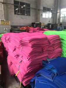 High Automatization Plastic Mat Making Machine Simple Structure In Linear Type