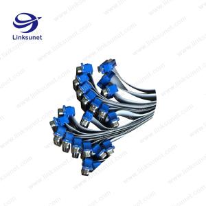 China 25 Pin To IDC 26 Pin Flat Wire Connectors Pitch 1.27MM Copper Conductor on sale