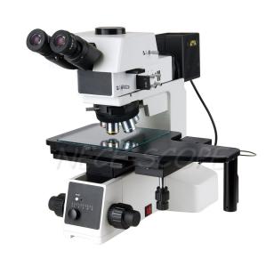 China Mechanical Stage Metallurgical Optical Microscope , Binocular Bright Field Microscopy on sale