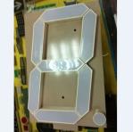 Small Single Digit 7 Segment LED Display , Numeric Led Display 500 mm