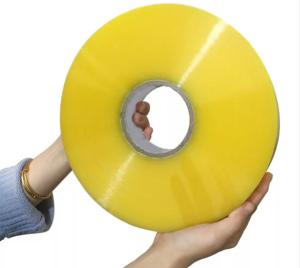 China Carton Bopp Adhesive Scotched Shipping Sealing Tape Transparent Bopp Super Self Adhesive Package Color Bopp Packing Tape on sale