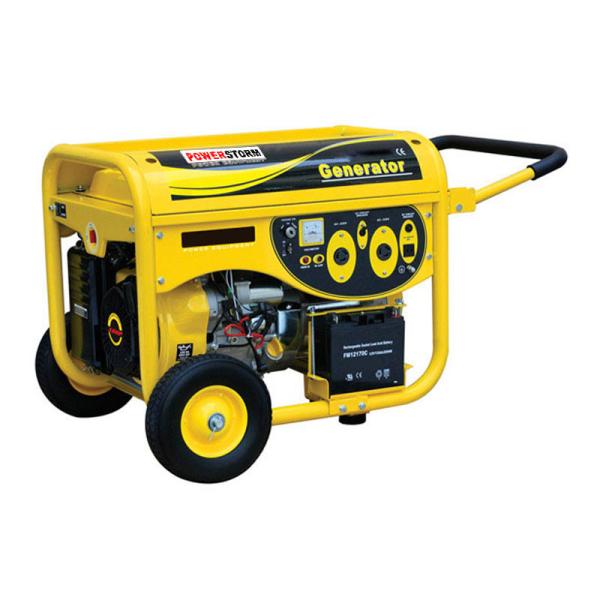 Cheap 6.0KVA Gasoline Generator with Handle & Wheels for sale