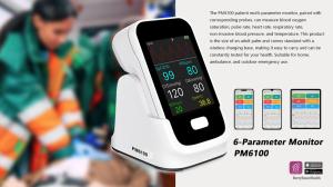 Best Multi Parameter 1.5kg Patient Monitor with SpO2 Measurement in Multiple Languages wholesale