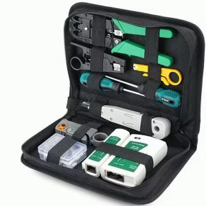 China Network Repair Tool Kit RJ45 Crimp Pliers Cable Lan Tester Cutter Stripper testing tools on sale