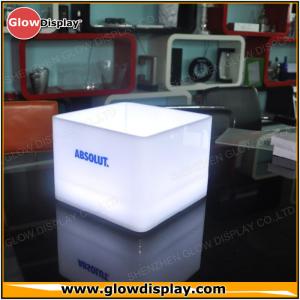 New Design Rectangle Shape Absolut LED Ice Bucket for Brand Advertisment