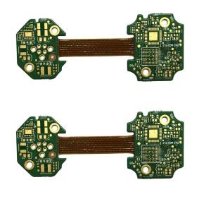 China Double Layer Rigid Flex PCB Prototype 4mil Immersion Gold Lead Free on sale