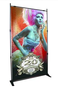 Step Repeat Backdrop Adjustable Banner Stands Display System Telescopic Wall
