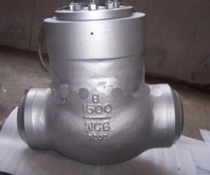 China API 6D Hydraulic Check Valve , Water Treatment Threaded Check Valve on sale