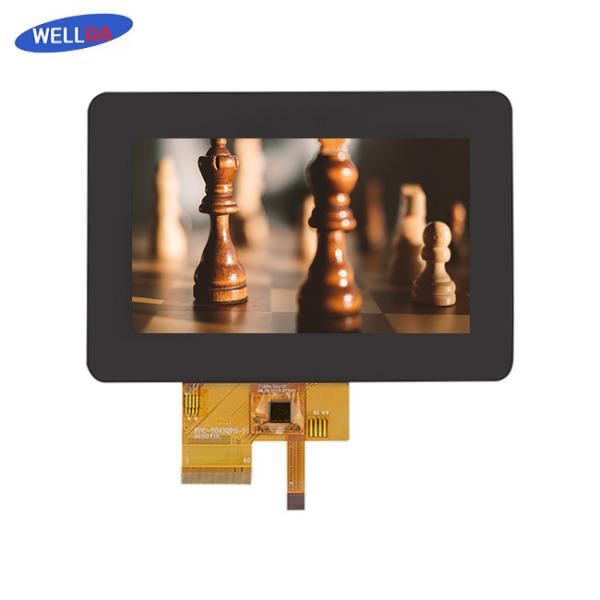 Cheap ROHS ISO9001 TFT LCD Display 24 Bit RGB Interface With CTP for sale