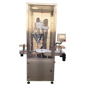 Flour Powder Filling Packaging Machine 2000BPH Industrial Auger Filler