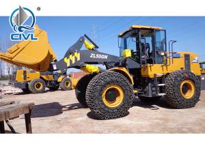 China Xcmg Zl50gn Compact Wheel Loader With 1 Year Warranty / Articulating Front End Loader on sale