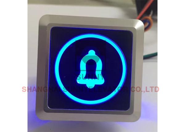 Cheap Touchless 500cd/㎡ Fireproof Pc Dc24v Elevator Push Button Switch For Elevator Parts for sale