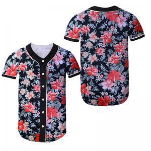 Best Practical Washable Baseball T Shirt Jersey , Anti Shrink Baseball Sublimation Shirts wholesale