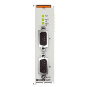 BECKHOFF EL6002 EtherCAT Communication Interface Module RS232