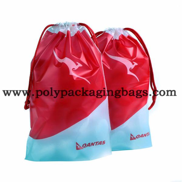 Cheap Offset Printing 0.05mm PEVA Matting Drawstring Garbage Bag for sale