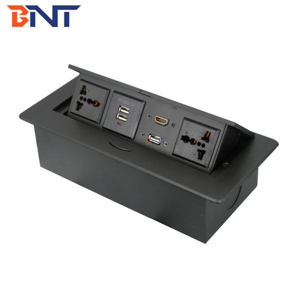 Cheap Furniture Pop Up Concealed Mounted Desk Power Outlet With HDMI USB And Power for sale