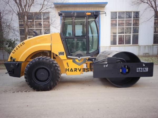 Cheap 12 Ton Single Drum Road Roller LT212B Soil Compactor for sale in Tanzania for sale