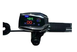 Best GPS LCD E Bike Thumb Throttle No Protocol Request With Speed Power And Time wholesale