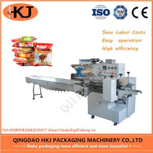 Pillow Plastic Bag Type Instant Noodle Packaging Machine  Servo Motor Control