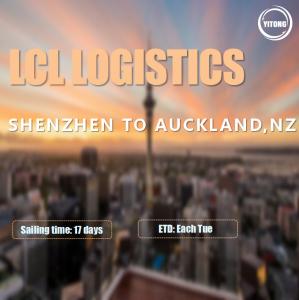 Best Shenzhen To Auckland New Zealand LCL International Shipping With Warehousing Service wholesale