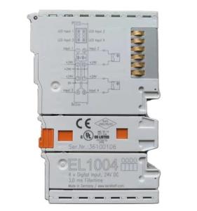 EL1004 Beckhoff | EtherCAT Terminal, 4-channel digital input, 24 V DC, 3 ms