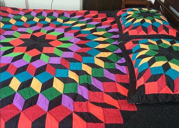 Cheap Unique Tetris  Patchwork Bedding Sets , Handmade Hotel Style Bedding Sets for sale