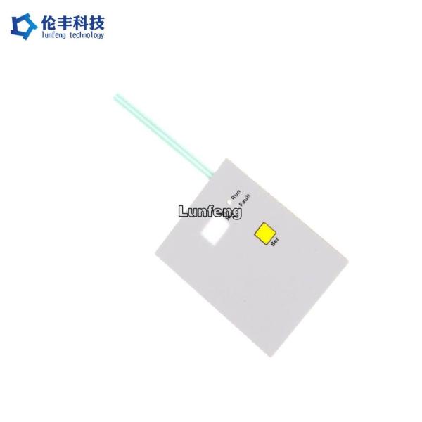 Cheap PET polyester Flat Membrane Switch Prototype 1W With ONE LCD window for sale