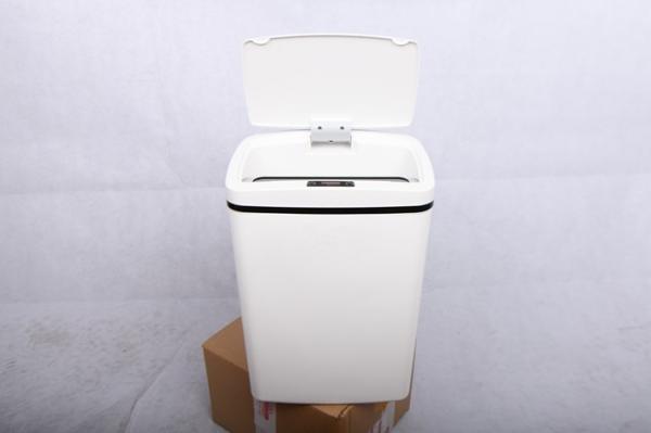 Cheap Touch Free Automatic Garbage Can Sensitive Low Power Cost Time Saving With Lid for sale