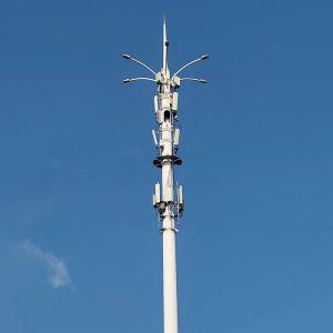 China 30m Telecom Poles For Telecommunication Post With Wind Pressure Calculation on sale