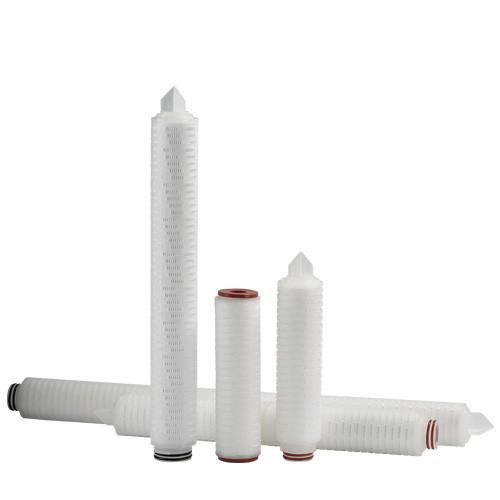 Cheap 10 Inches 5 Micron Length PP Pleated Filter Cartridge For RO Pre Filtration for sale