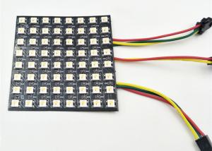 Best 8*8 Pixels Flexible SK6812 Matrix 5050 RGBW LED Pixel Panel wholesale