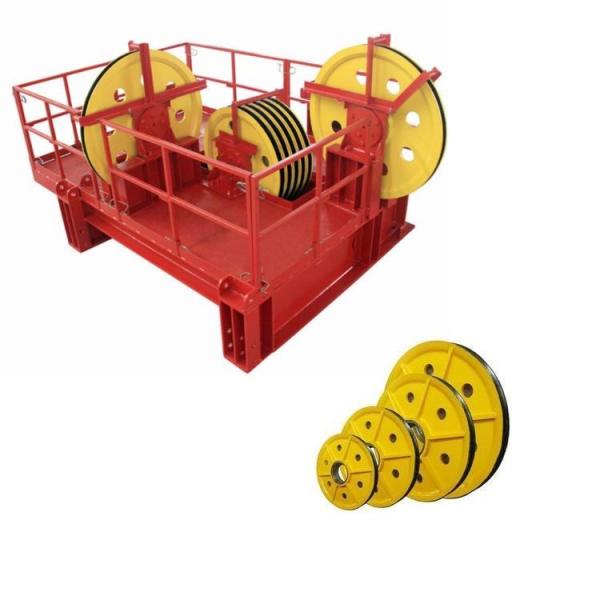 Cheap Crown Block Wire Rope Sheave Pulley 24in 36in For Drilling Rig for sale