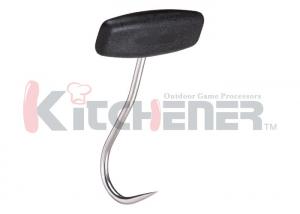 China Stainless Steel Bone Meat Saw Hook Polypropylene With Plastic Non Slip Handle on sale